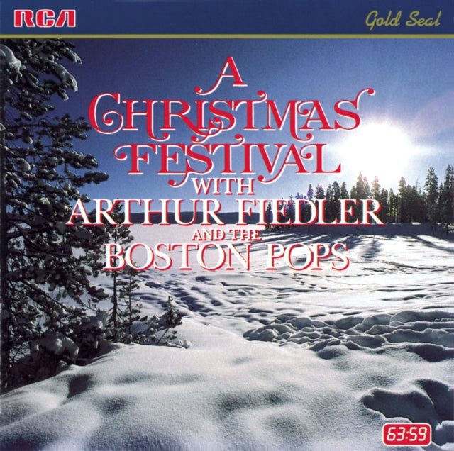 FIEDLER,  ARTHUR AND THE BOSTON POPS ORCHESTRA | A CHRISTMAS FESTIVAL | CD