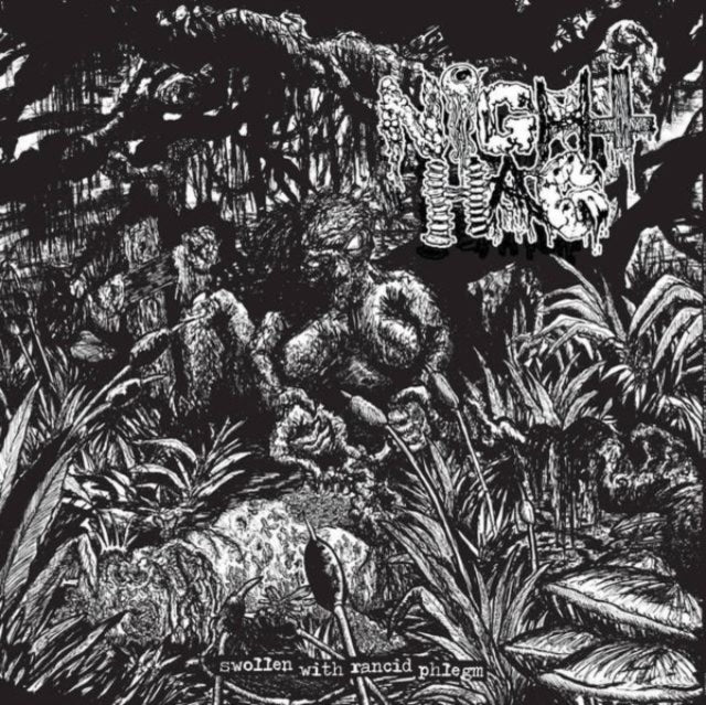CRYPTIC BROOD & NIGHT HAG | SWOLLEN WITH RANCID PHLEGM | VINYL RECORD (LP)