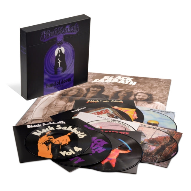 BLACK SABBATH | HAND OF DOOM 1970-1978 (8LP - PICTURE DISC) | VINYL RECORD (LP)