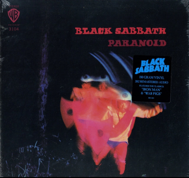 BLACK SABBATH | PARANOID (180G) | VINYL RECORD (LP)