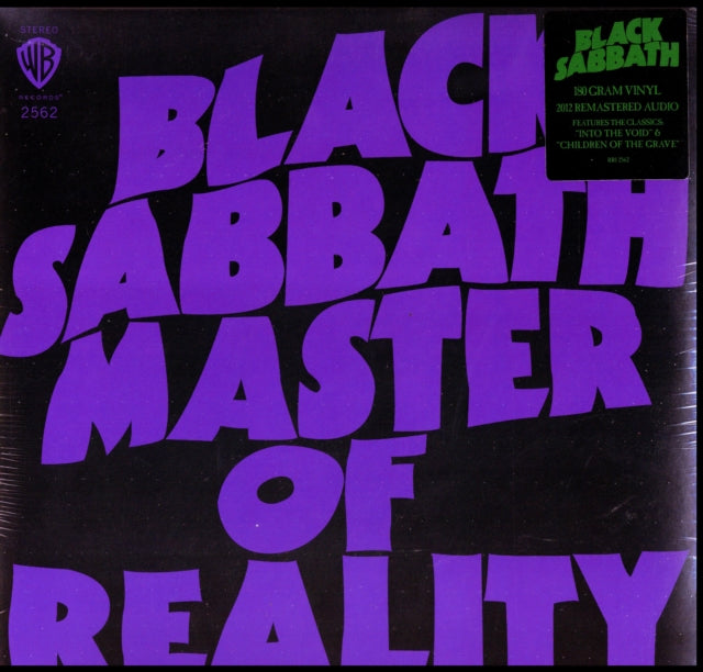 BLACK SABBATH | MASTER OF REALITY (180G) | VINYL RECORD (LP)