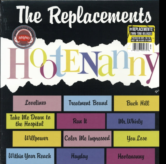 REPLACEMENTS | HOOTENANNY | VINYL RECORD (LP)