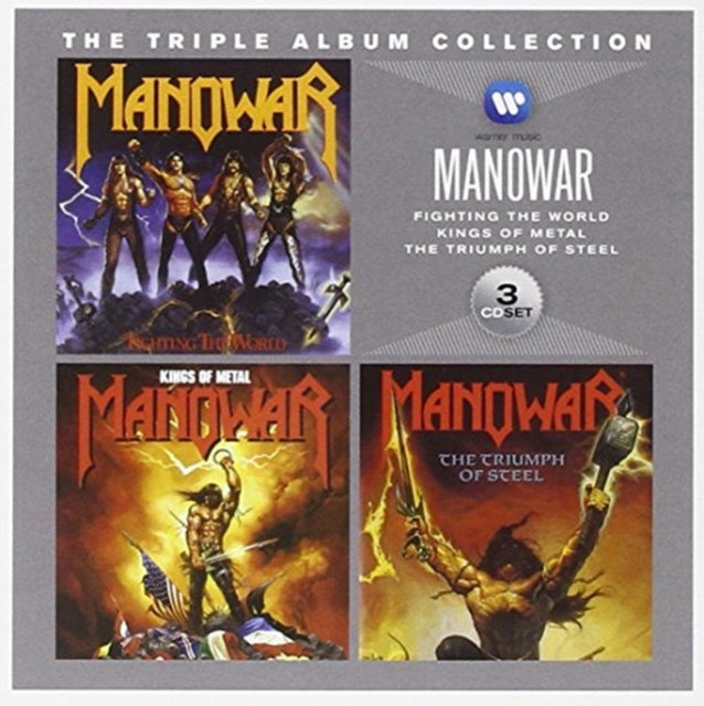 MANOWAR | TRIPLE ALBUM COLLECTION | CD