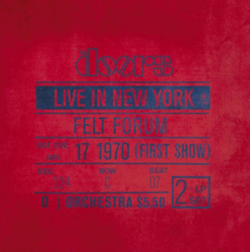 DOORS | LIVE IN NEW YORK | VINYL RECORD (LP)