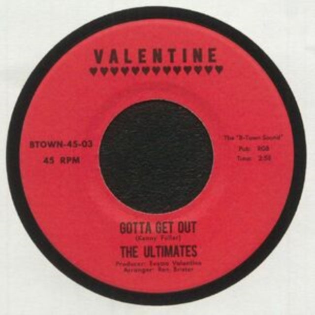 ULTIMATES | WHY I LOVE YOU B/W GOTTA GET OUT | 7IN VINYL