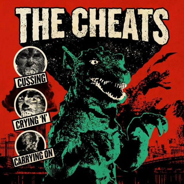 CHEATS | CUSSIN CRYING N & CARRYING ON | VINYL RECORD (LP)