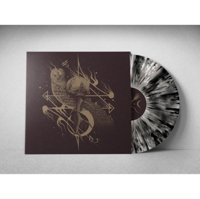 LIBER NULL | FOR WHOM IS THE NIGHT (CLEAR VINYL W/BLACK & WHITE SPLATTER) | VINYL RECORD (LP)