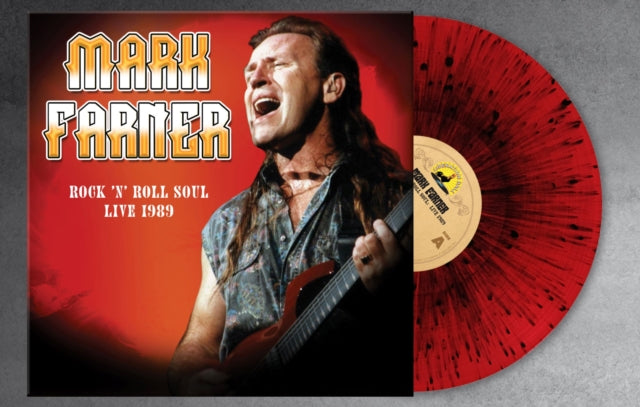FARNER, MARK | ROCK N ROLL SOUL: LIVE, AUGUST 20, 1989 (RED & BLACK SPLATTER VINYL) | VINYL RECORD (LP)