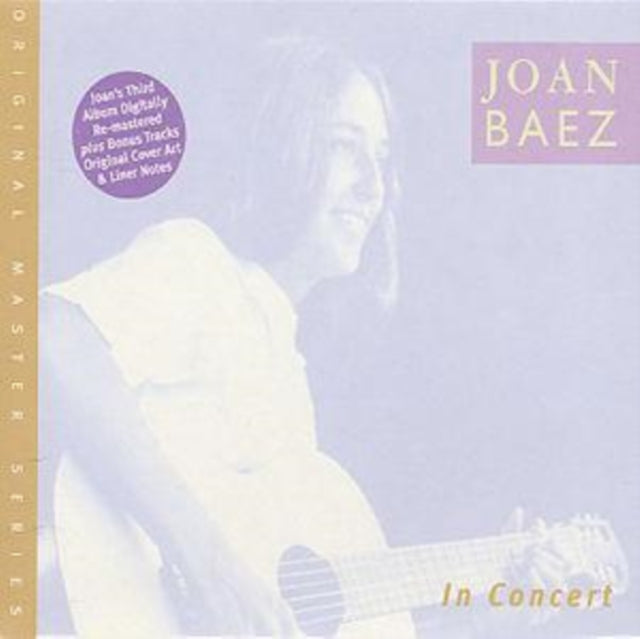 BAEZ, JOAN | JOAN BAEZ IN CONCERT | CD