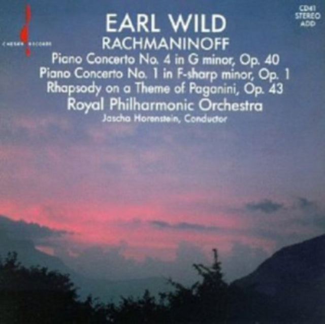 WILD, EARL / ROYAL PHILHARMONIC ORCHESTRA / HORENSTEIN, JASCHA | RACHMANINOFF | CD