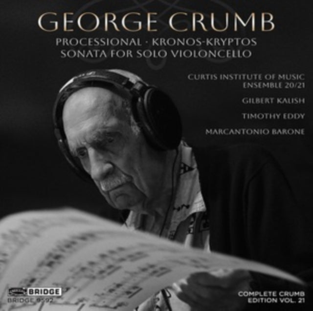 EDDY, TIMOTHY | GEORGE CRUMB: PROCESSIONAL/KRONOS-KRYPTOS/SONATA FOR SOLO | CD