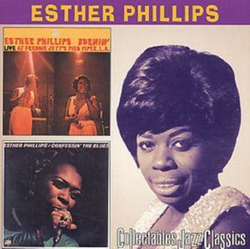 PHILLIPS, ESTHER | BURNIN: LIVE AT FREDDIE JETT'S PIED PIPER L.A. / CONFESSIN THE BLUES | CD