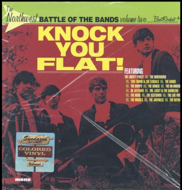 VARIOUS ARTISTS | NORTHWEST BATTLE OF THE BANDS VOL. 2: KNOCK YOU FLAT! (GREEN VINYL) | VINYL RECORD (LP)