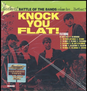 VARIOUS ARTISTS | NORTHWEST BATTLE OF THE BANDS VOL. 2: KNOCK YOU FLAT! (GREEN VINYL) | VINYL RECORD (LP)