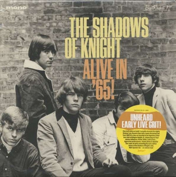 SHADOWS OF KNIGHT | ALIVE IN 65! (GOLD VINYL) | VINYL RECORD (LP)