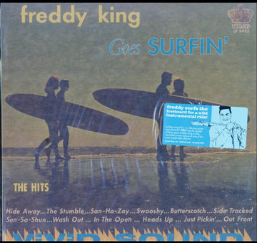 FREDDY KING GOES SURFIN' (BLUE VINYL) | VINYL RECORD (LP)