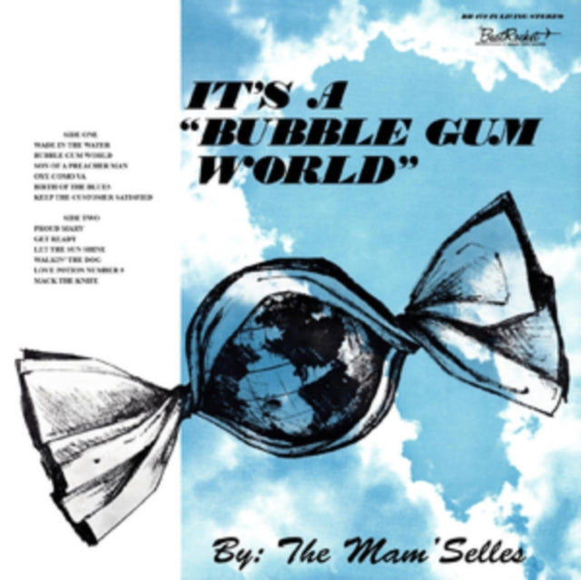 MAM'SELLES | IT'S A BUBBLE GUM WORLD (WHITE VINYL) | VINYL RECORD (LP)