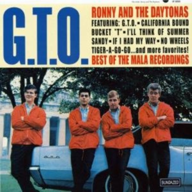 RONNY & THE DAYTONAS | G.T.O. : BEST OF THE MALA RECORDINGS | VINYL RECORD (LP)