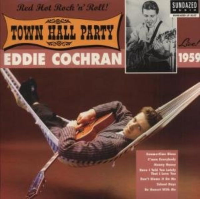 COCHRAN, EDDIE | LIVE AT TOWN HALL PARTY 1959 | VINYL RECORD (LP)