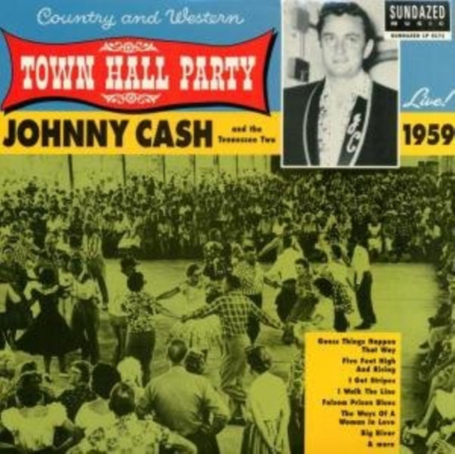 CASH, JOHNNY | LIVE AT TOWN HALL PARTY 1959 | VINYL RECORD (LP)