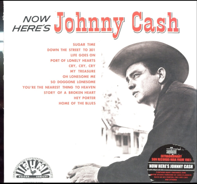 CASH, JOHNNY | NOW HERE'S JOHNNY | VINYL RECORD (LP)