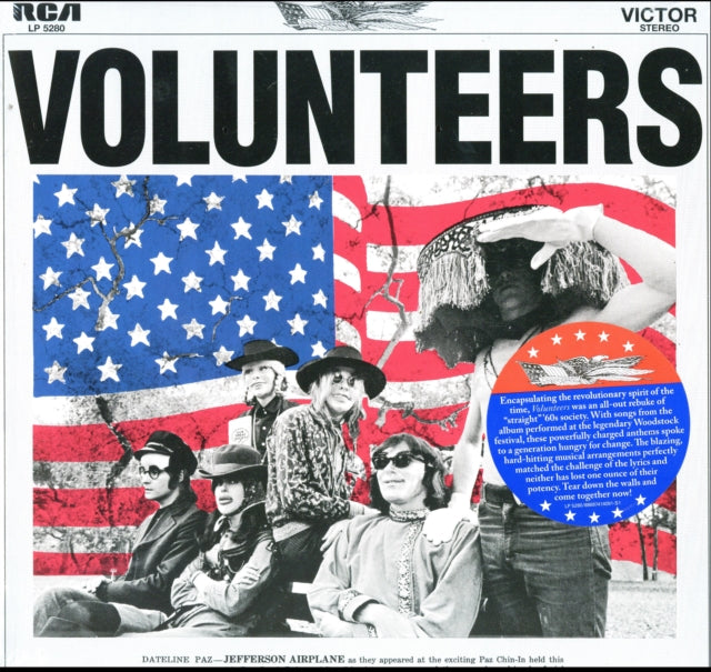 JEFFERSON AIRPLANE | VOLUNTEERS | VINYL RECORD (LP)