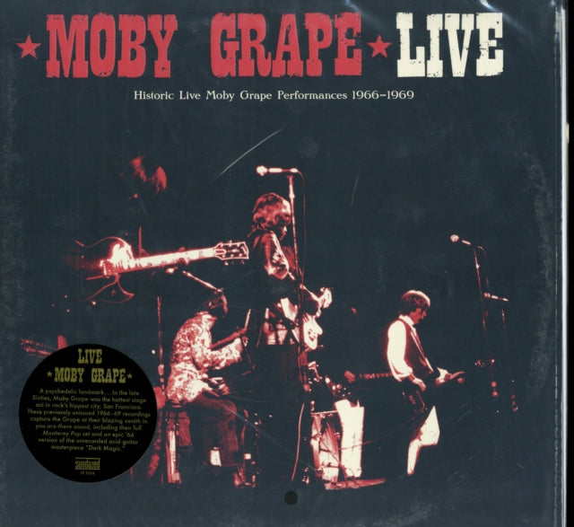 MOBY GRAPE | MOBY GRAPE LIVE | VINYL RECORD (LP)