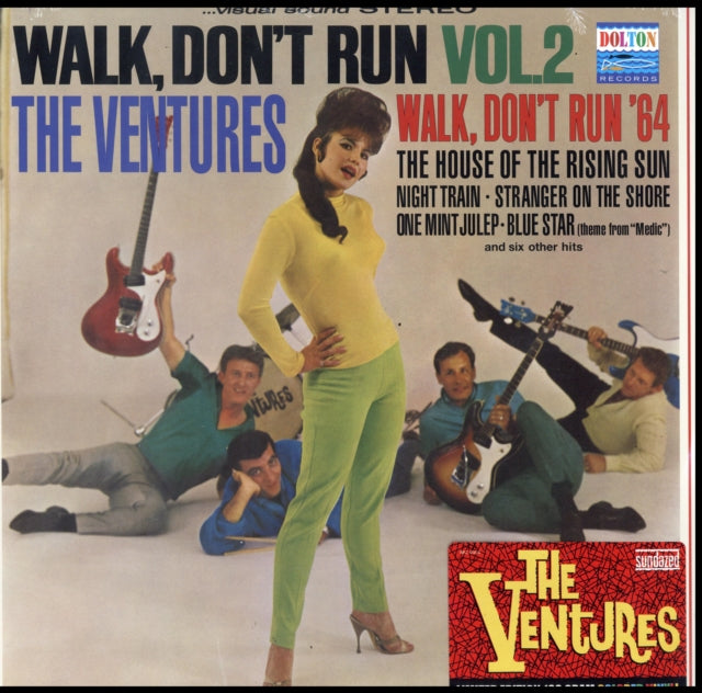 VENTURES | WALK DON'T RUN VOL.2 | VINYL RECORD (LP)