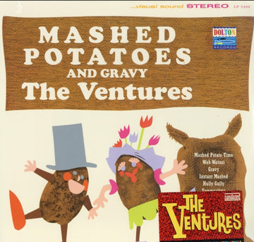 VENTURES | MASHED POTATOES & GRAVY | VINYL RECORD (LP)