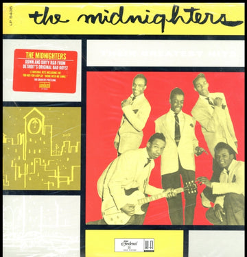 MIDNIGHTERS | THEIR GREATEST HITS | VINYL RECORD (LP)