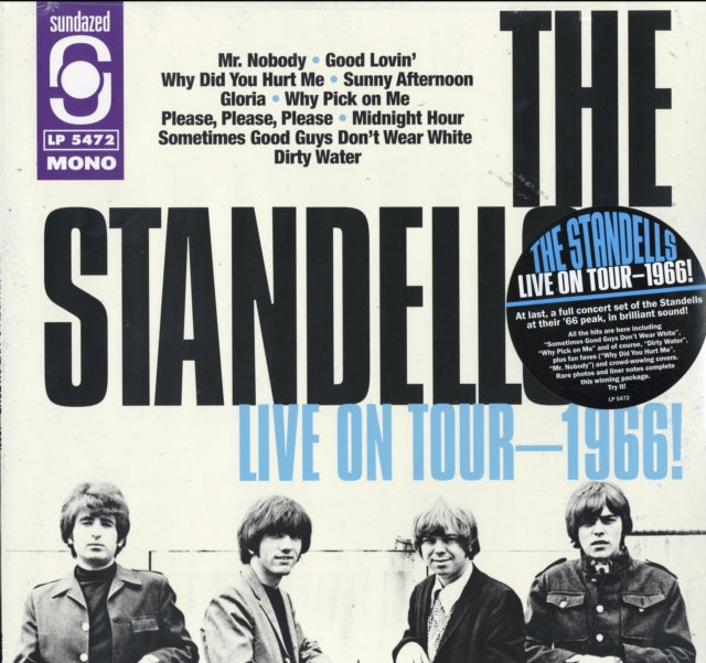 STANDELLS | LIVE 1966 | VINYL RECORD (LP)