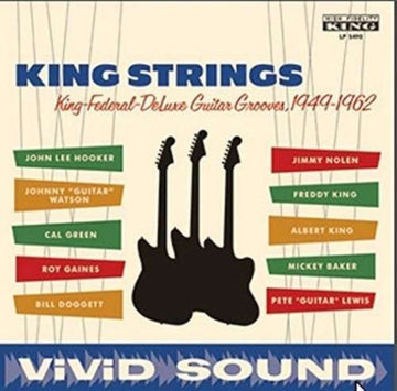 KING STRINGS | KING-FEDERAL-DELUXE GUITAR GROOVES 1949-1962 | VINYL RECORD (LP)