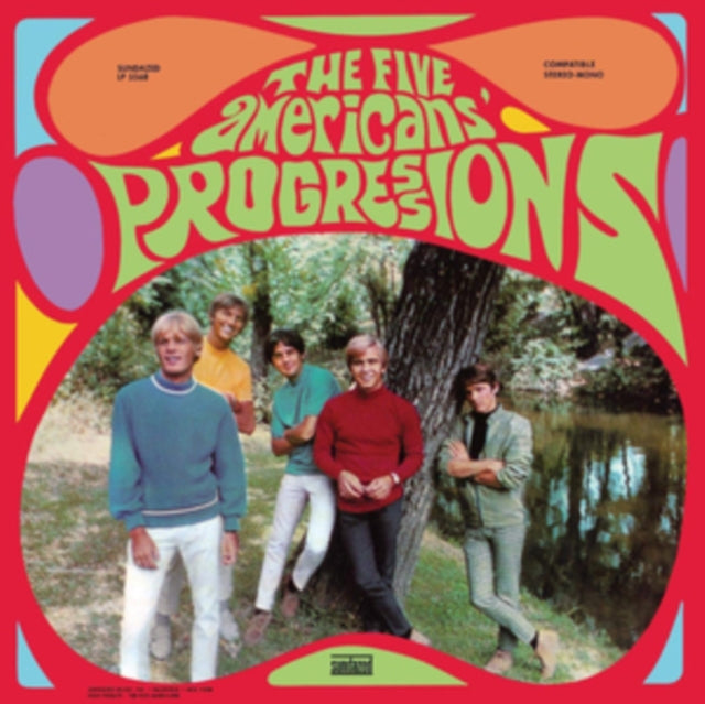 FIVE AMERICANS | PROGRESSIONS (GOLD VINYL) | VINYL RECORD (LP)