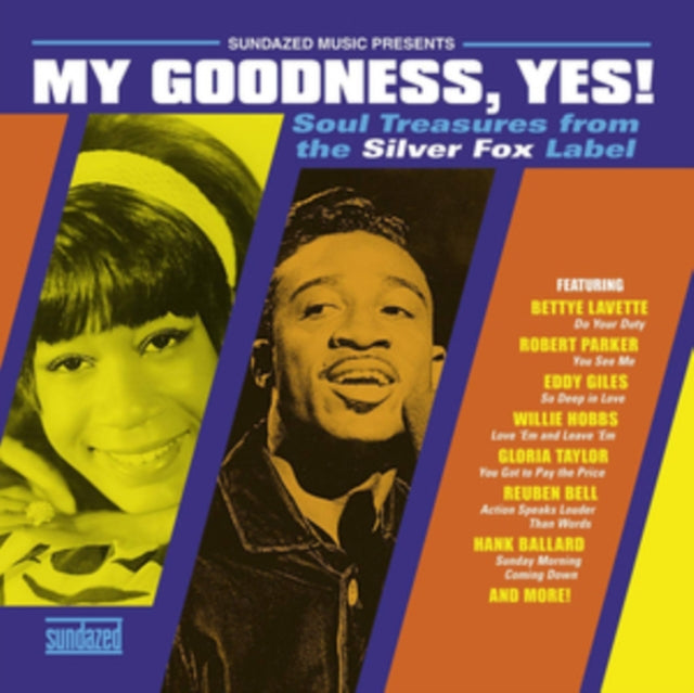 VARIOUS ARTISTS | MY GOODNESS, YES! SOUL TREASURES FROM THE SILVER FOX LABEL (GOLD VINYL) | VINYL RECORD (LP)