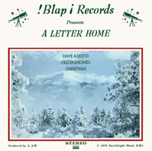 LETTER HOME | HAVE A GOOD OLD FASHIONED CHRISTMAS (WHITE VINYL) | VINYL RECORD (LP)