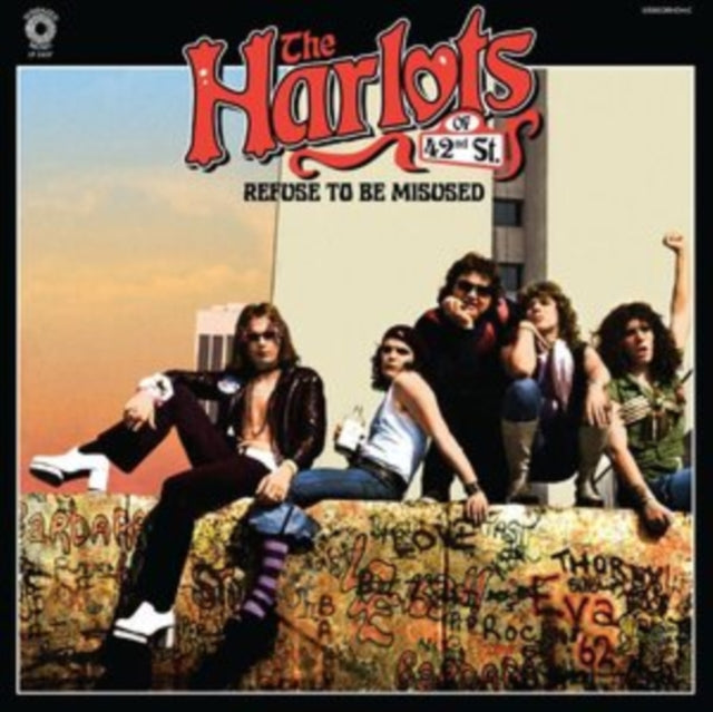 HARLOTS OF 42ND STREET | REFUSE TO BE MISUSED (PINK VINYL) | VINYL RECORD (LP)