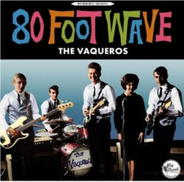 VAQUEROS | 80 FOOT WAVE (TURQUOISE VINYL) | VINYL RECORD (LP)