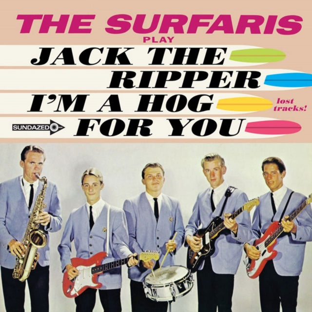 SURFARIS | JACK THE RIPPER / I'M A HOG FOR YOU | 7IN VINYL