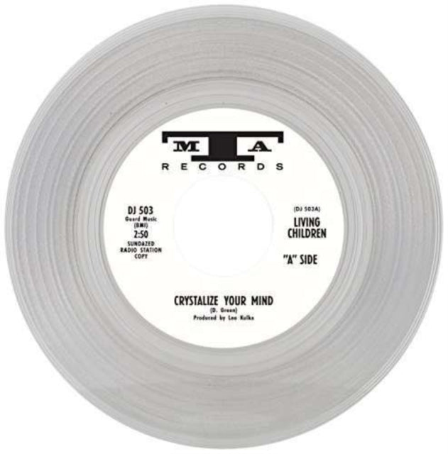 LIVING CHILDREN | CRYSTALIZE YOUR MIND / NOW IT'S OVER | 7IN VINYL