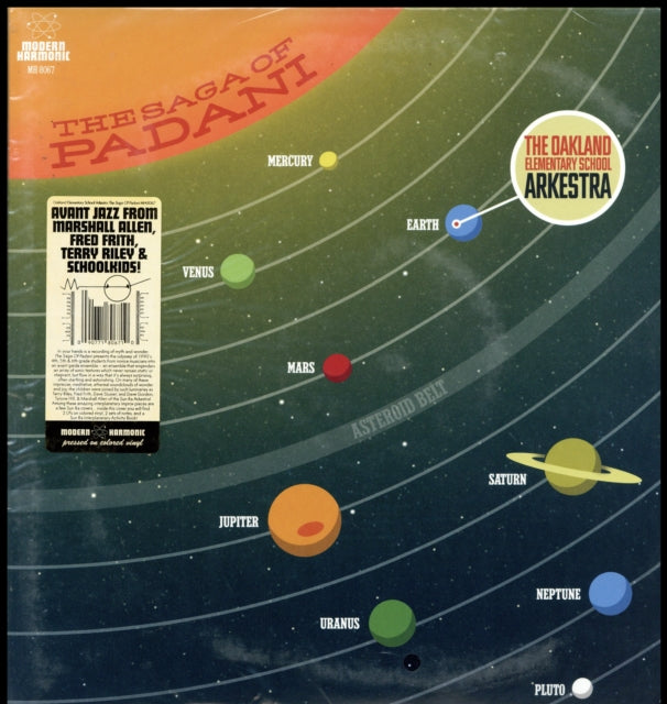 OAKLAND ELEMENTARY SCHOOL ARKESTRA | SAGA OF PADANI (CLEAR WITH SUNRAYS VINYL) | VINYL RECORD (LP)