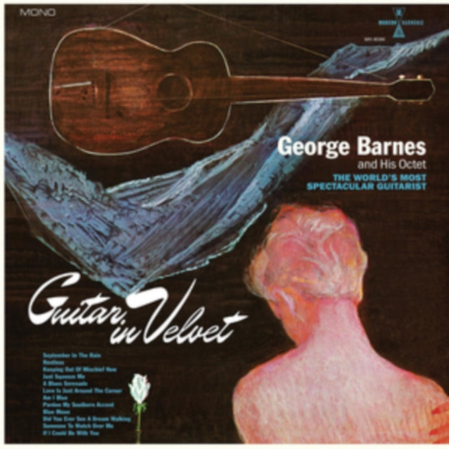 BARNES, GEORGE | GUITAR IN VELVET (BLUE VINYL) | VINYL RECORD (LP)