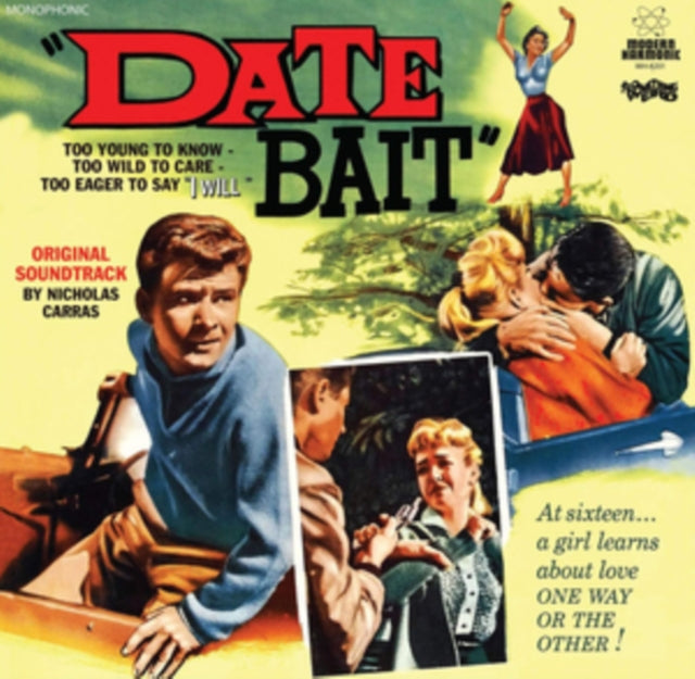 CARRAS, NICHOLAS | DATE BAIT OST (RED VINYL/DVD) | VINYL RECORD (LP)