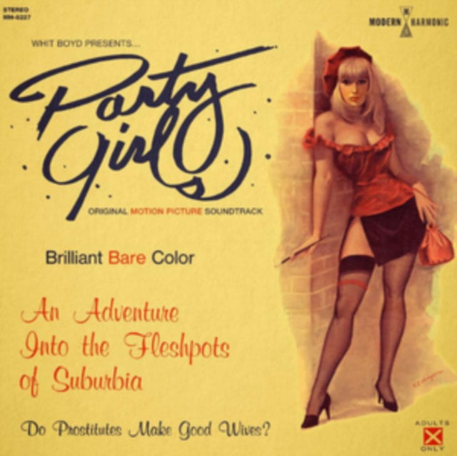 WHIT BOYD COMBO | PARTY GIRLS OST (GOLD VINYL/PRESSBOOK REPLICA INSERT) | VINYL RECORD (LP)