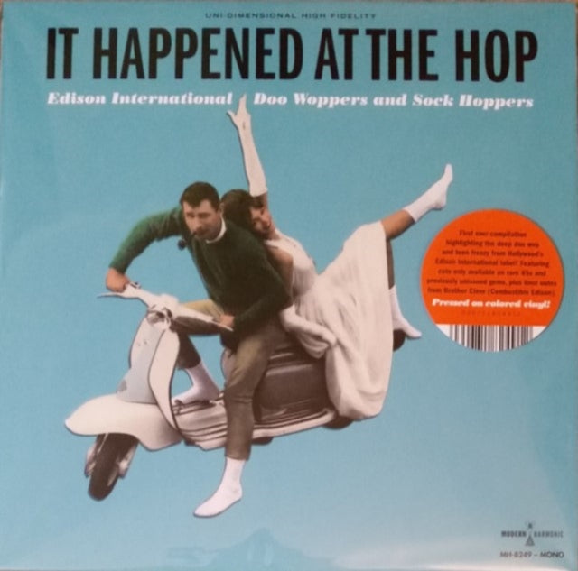 EDISON INTERNATIONAL | IT HAPPENED AT THE HOP: EDISON INTERNATIONAL DOO WOPPERS & SOCK HOPPERS (WHITE VINYL) (RSD) | VINYL RECORD (LP)