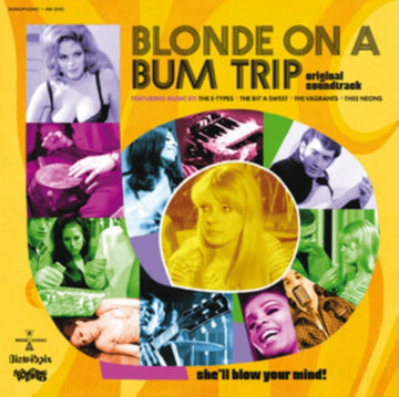 BLONDE ON A BUM TRIP ORIGINAL SOUNDTRACK (CLEAR WITH ORANGE SWIRL VINYL) | VINYL RECORD (LP)