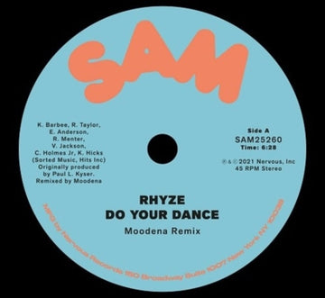 DO YOUR DANCE (MOODENA REMIX) (YELLOW VINYL) | 12IN VINYL