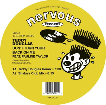DON'T TURN YOUR BACK ON ME | 12IN VINYL
