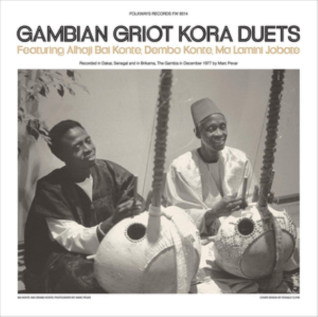 ALHAJI BAI KONTE,  DEMBO KONTE,  & MA LAMINI JOBATE | GAMBIAN GRIOT KORA DUETS | VINYL RECORD (LP)