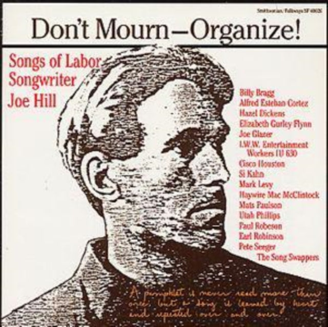 VARIOUS ARTISTS | DON'T MOURN ORGANIZE: SONGS OF JOE HILL / VARIOUS | CD