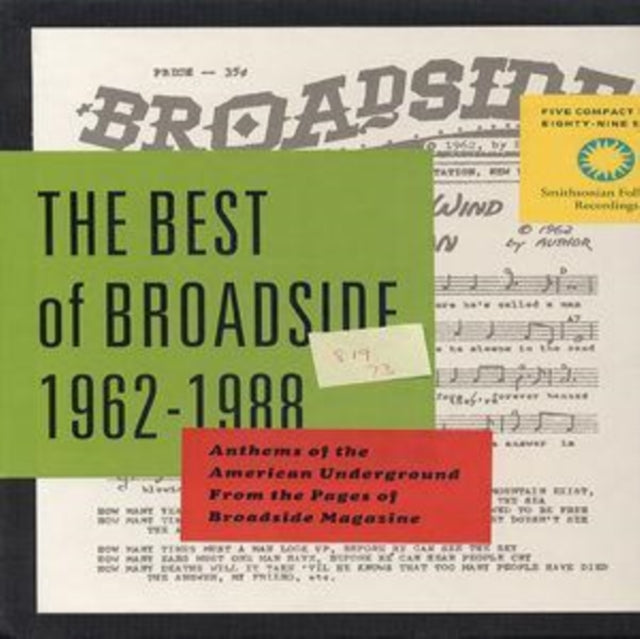 VARIOUS ARTISTS | BEST OF BROADSIDE 1962 - 1988 / VARIOUS | CD